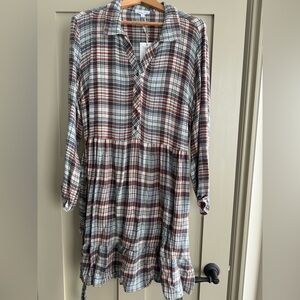 Grace & Lace Multicolor Plaid Dress